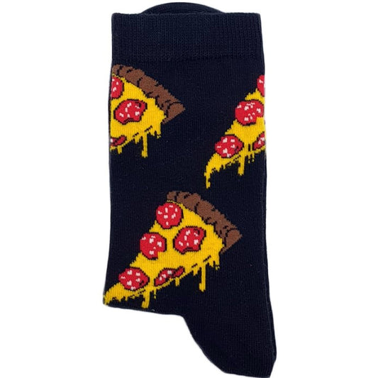 Large Pizza Black Unisex