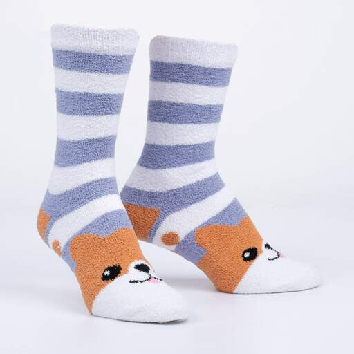 Hey Corgeous Warm Slipper Thick Socks (Women)