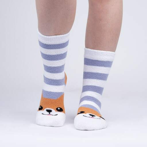 Hey Corgeous Warm Slipper Thick Socks (Women)