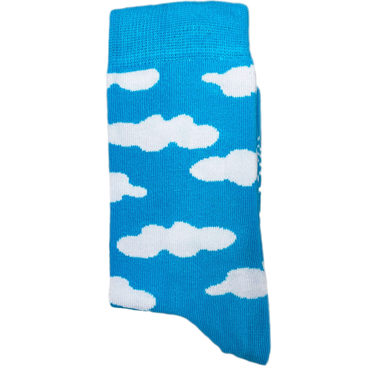 Float into the serene beauty of the sky with our White Clouds on Sky Blue Socks. These socks feature a dreamy pattern of fluffy white clouds against a calming sky blue backdrop, creating a tranquil and picturesque design.
Crafted for comfort and style, these socks are a breath of fresh air for your wardrobe. Whether you're strolling through the city or daydreaming in the countryside, our White Clouds on Sky Blue Socks are the perfect companion for an added touch of whimsy.
Step into the tranquility of the