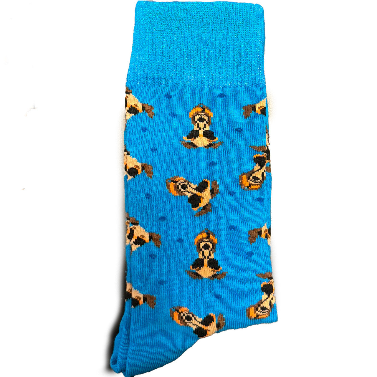 Crafted for comfort and flair, these socks are the perfect choice for dog lovers and those who appreciate a touch of whimsy in their wardrobe. Whether you're headed to a casual outing or just want to showcase your love for cool canines, our Cool Dogs With Shades Blue Socks are the ultimate accessory.