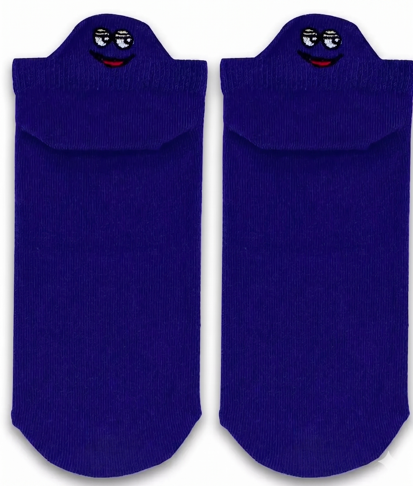Short Cookie Monster Embroidered Socks (Women’s)
