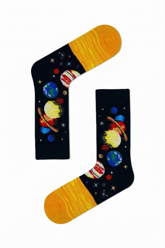 Sun & Planets Socks (Unisex)