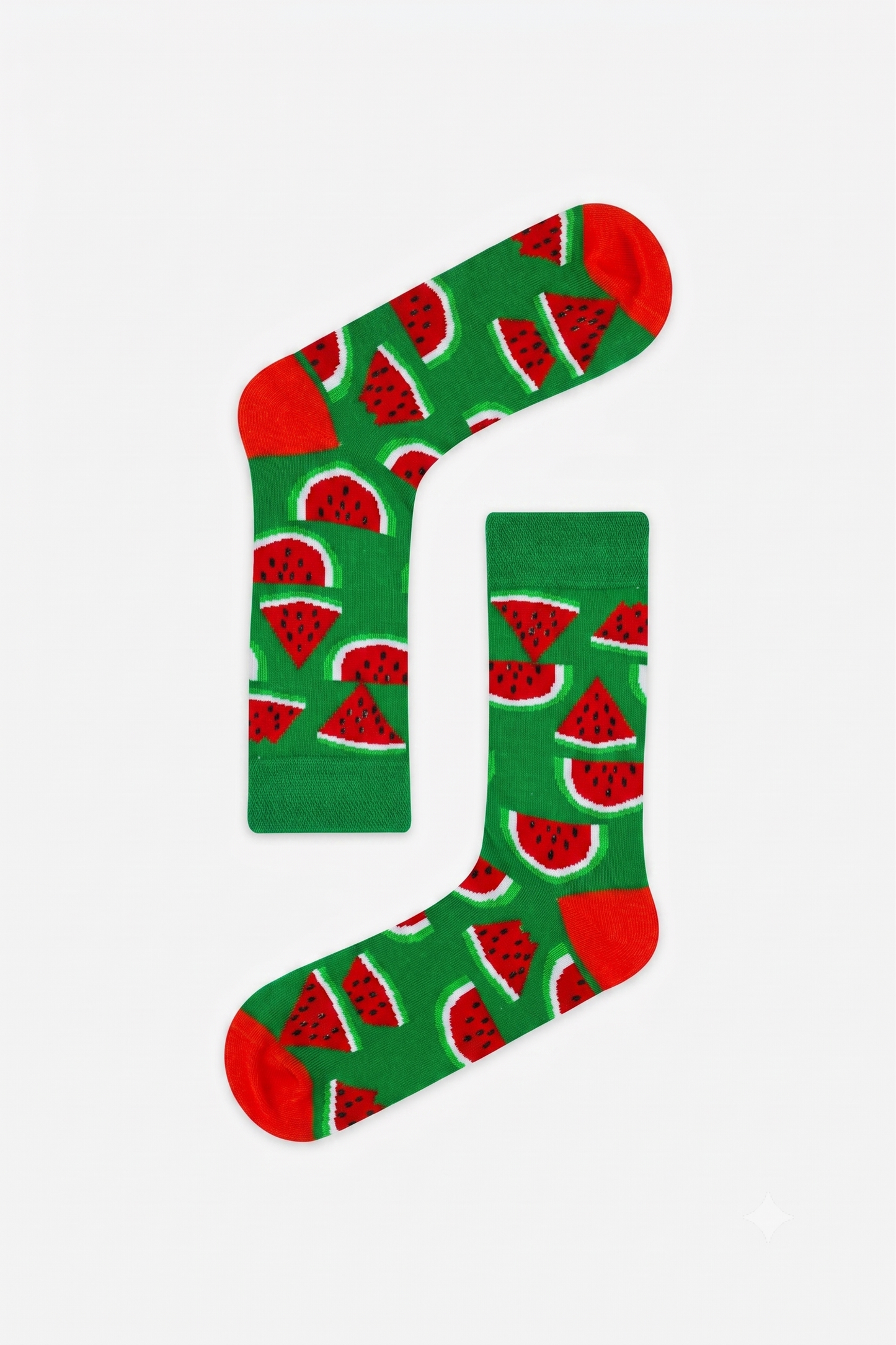 Green Watermelon Socks (Unisex)