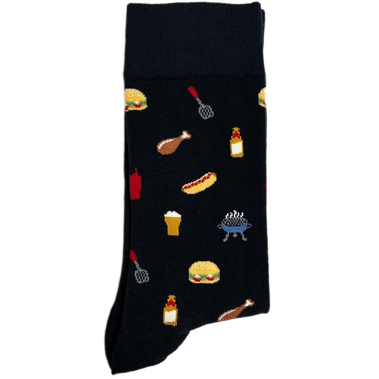 Keep the long tradition of grilling alive with a pair of these perfectly cooked grilling socks.