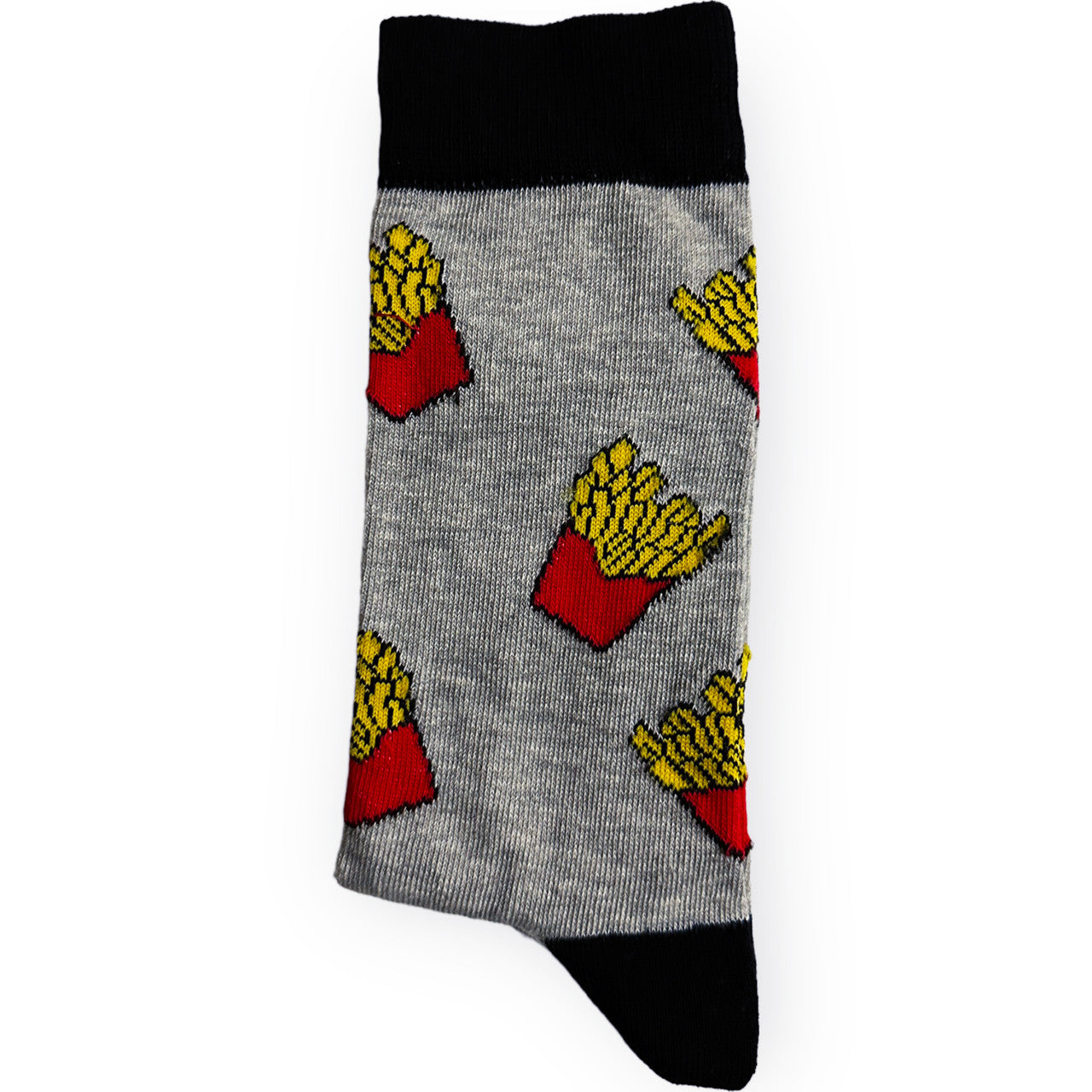 Feel super fry with our French fries sock. They'll be looking so tasty you'll want to eat them.