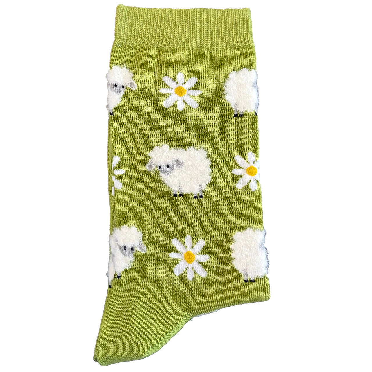 Step into the whimsical world of style with our Women's Sheep & Flower Green Socks! These socks feature charming sheep surrounded by blooming flowers on a delightful green background, creating a playful and nature-inspired design. Crafted for comfort and flair, these socks are perfect for those who appreciate a touch of sweetness in their wardrobe. Embrace the cuteness and make a fashion statement with our Sheep & Flower Green Socks. Treat your feet to a garden of style—order your pair today