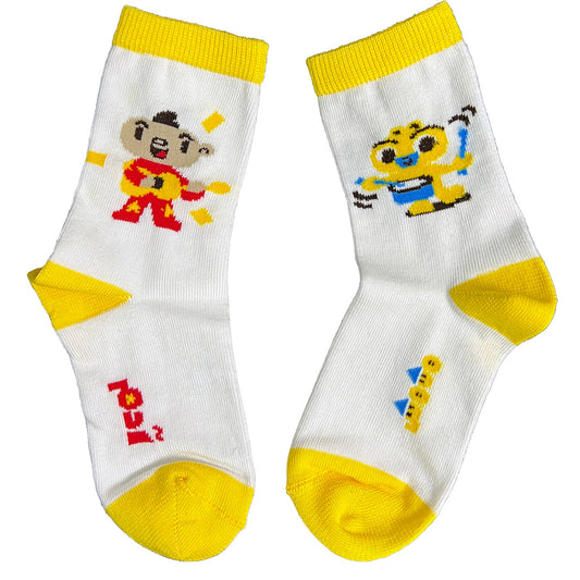The Adam wa Mishmish Socks are a great way to show your love for the famous kids cartoon characters!