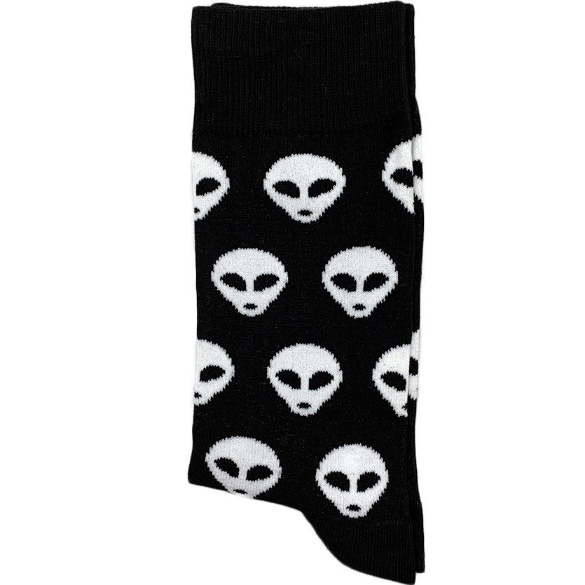Aliens White on Black (Men)