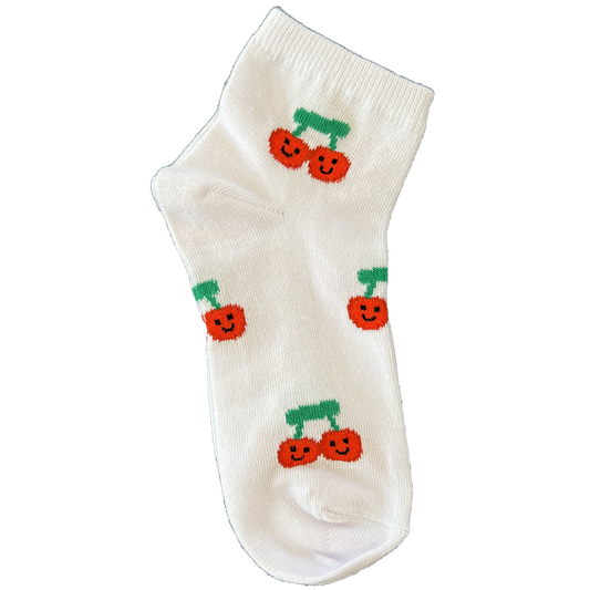 Cherries Socks (Kids) - Fruit Socks Collection
