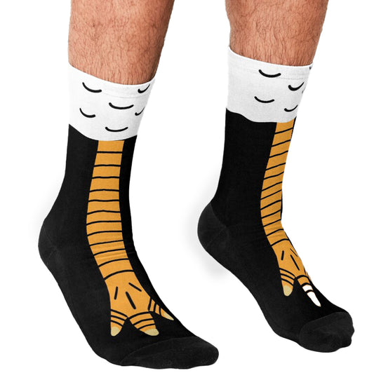 Chicken Legs Socks Ankle Crew Length (Unisex)