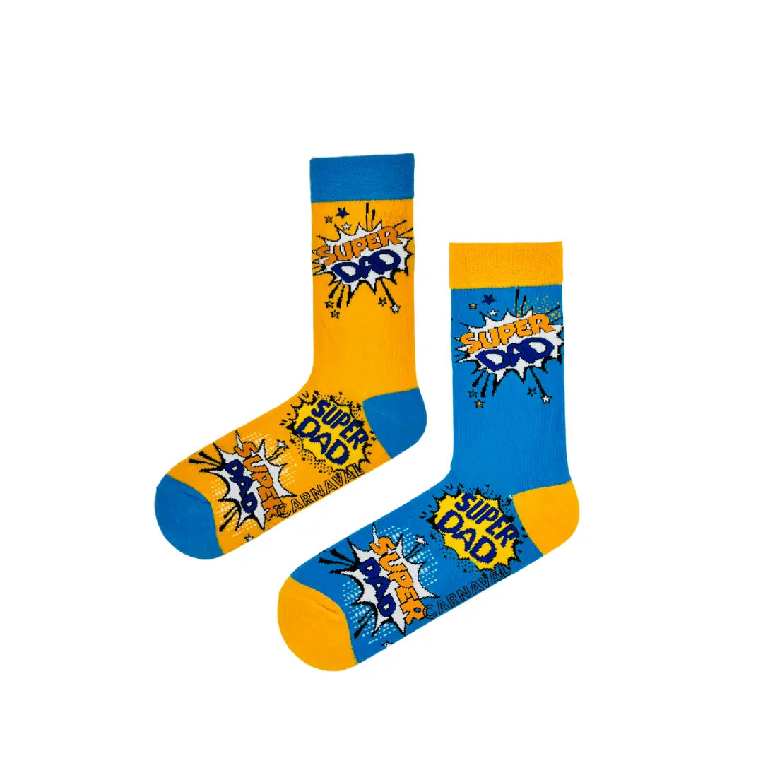 Super Dad Mismatched Socks (Men's)