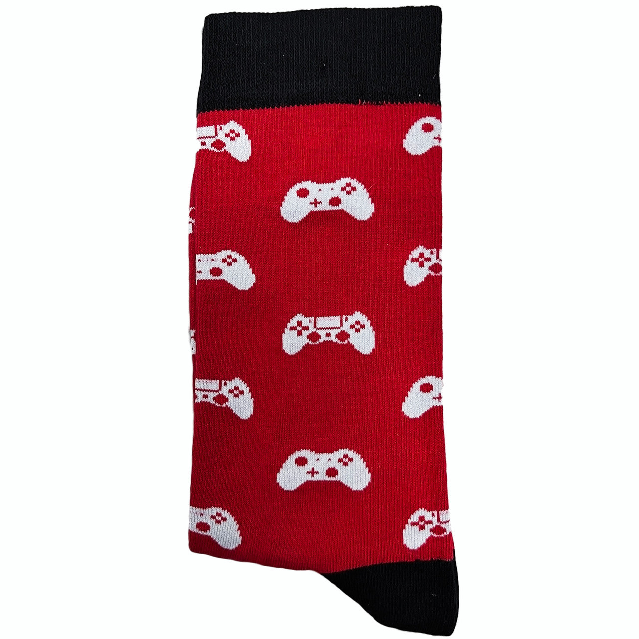 Red socks featuring gaming joysticks, perfect for gamers and gaming enthusiasts.
Whether you're conquering virtual worlds or just want to showcase your gaming spirit, our Joystick Controllers Icons Socks are the perfect accessory. Step into the world of pixels and play – order your pair today and let your socks reflect your passion for the gaming universe!