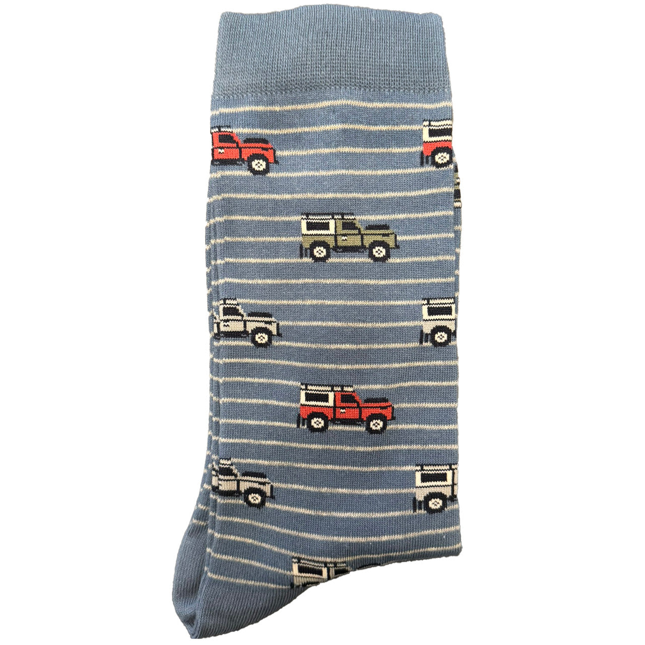 Gear up for adventure with our 4x4 Off-Road Cars Socks! These socks feature a rugged and off-road-inspired pattern of 4x4 cars, adding a touch of adrenaline to your wardrobe. Crafted for comfort and style, these socks are perfect for off-road enthusiasts or anyone looking to showcase their love for adventurous journeys.
Whether you're hitting the trails or just want to express your off-road spirit, our 4x4 Off-Road Cars Socks are the perfect accessory. Stride with confidence and let your feet take on the r