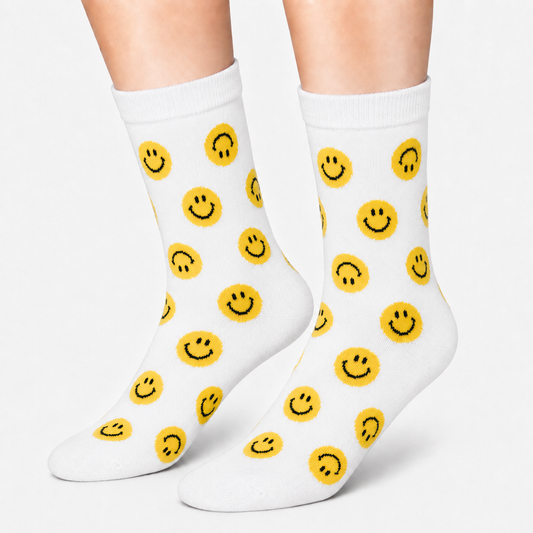 Smiley Face Socks (Unisex)