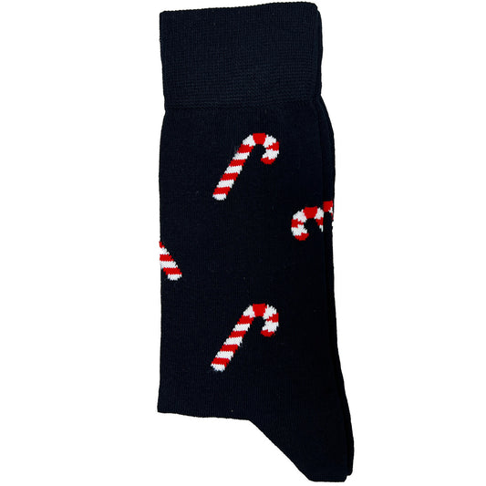 Get into the holiday spirit with our Candy Cane Socks! These festive socks feature classic red and white stripes, adding a sweet touch to your Christmas ensemble. Comfortable and charming, they're the perfect accessory for spreading joy with every step. Treat your feet to a dash of holiday cheer!