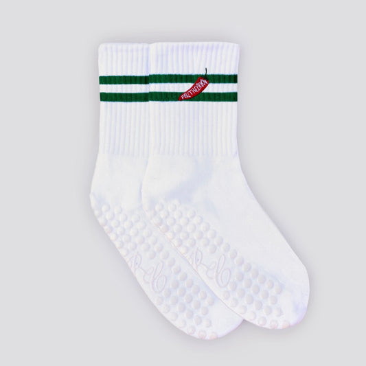 Reformé Socks Collab - Chili White Feel The Burn