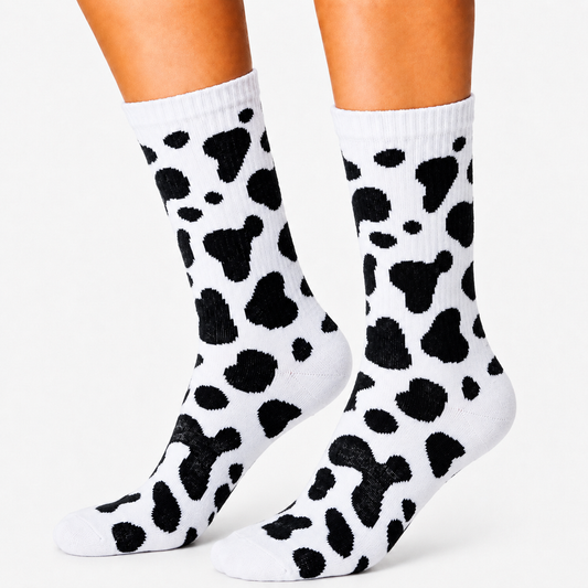 Spotted Cow Sports Socks (Unisex)