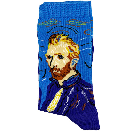 Vincent Van Gogh Socks Self Portrait