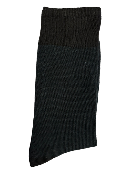 Striped Suit Socks Dark Green (Mens)