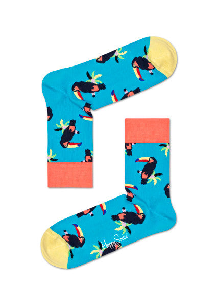 Happy Socks -Toucan 1/2 Crew Socks (Men)