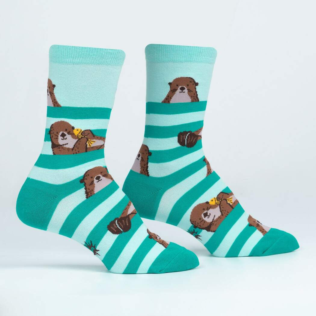 My Otter Foot Crew Socks