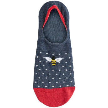 Introducing No-Show Socks for Women – Red Toe with Bee on Grey Dotted Background!

Step into subtle style and superior comfort with our women's no-show socks. Featuring a charming bee design on a grey dotted background and a striking red toe, these socks are perfect for adding a touch of fun to your footwear without showing above your shoes. Crafted from high-quality materials, they ensure a snug fit and all-day comfort. Ideal for any casual outfit, these no-show socks provide the perfect blend of invisibil