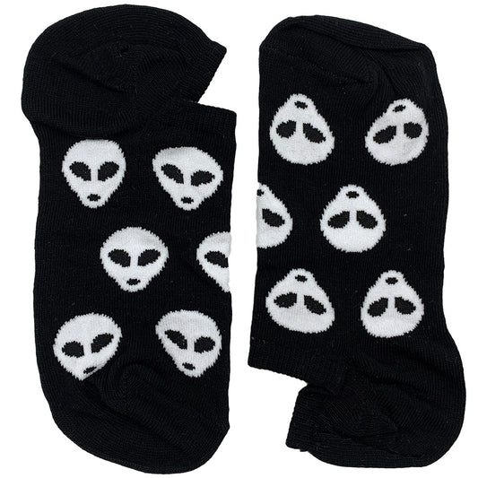 Aliens White on Black Short (Women)