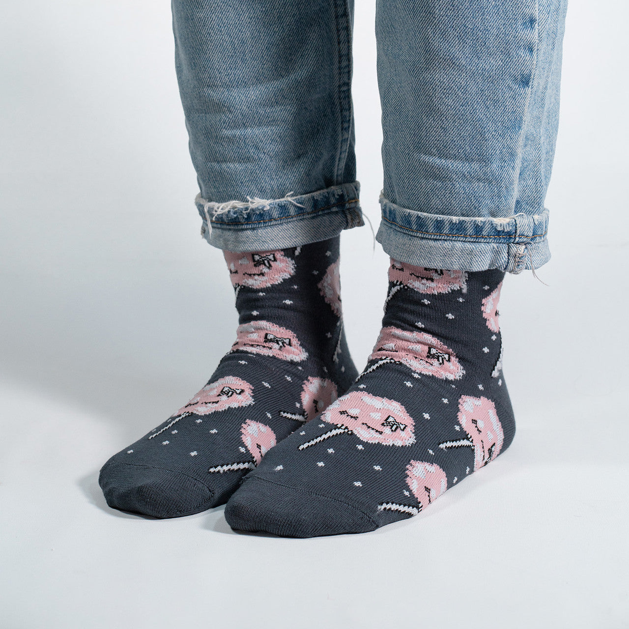Indulge in sweetness with our Cute Cotton Candy Socks! These socks feature an adorable and whimsical cotton candy design that adds a touch of playfulness to your wardrobe. Crafted from comfortable and breathable cotton, these socks are perfect for those who want to carry a bit of sugary charm with them throughout the day.

Step into a world of sweetness and style with our Cute Cotton Candy Socks. Whether you're lounging at home or adding a fun element to your outfit, these socks are sure to bring smiles. Tr