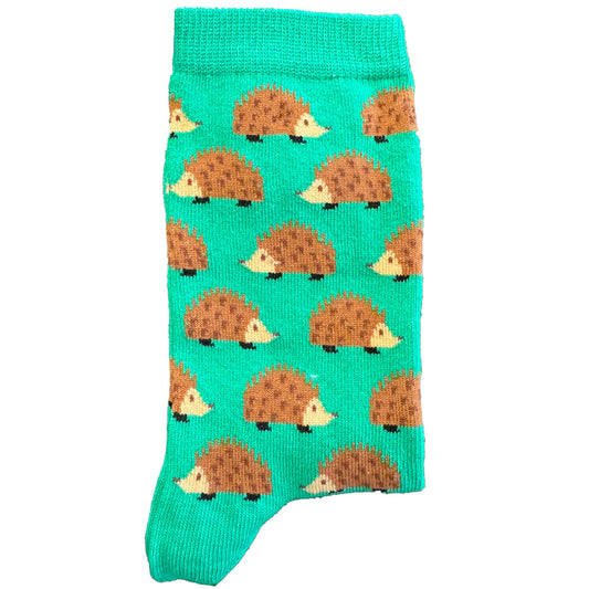 Introducing Hedgehog Socks on a Green Background – Step into Nature's Charm!

Embrace the whimsical allure of the forest with our Hedgehog Socks, set against a lush green backdrop. Adorned with delightful hedgehog motifs, these socks bring a touch of woodland magic to your wardrobe. Crafted from high-quality materials, they ensure both style and comfort with every step. Whether you're strolling through the park or cozying up at home, these socks are the perfect companion for nature lovers and trendsetters a