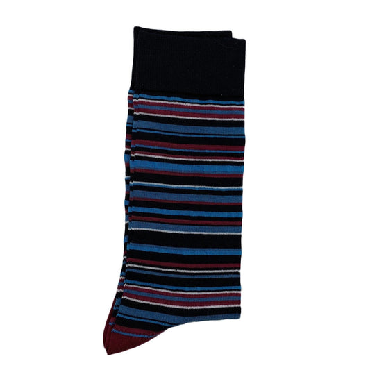 Multicolor Striped Blue (Men)
