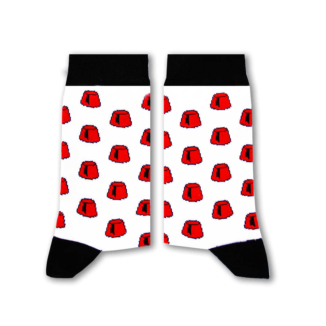 Sikasok Tarbouch Socks White (Women's)