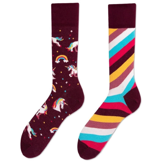 Unicorn Miss matched Socks (Women's Socks)