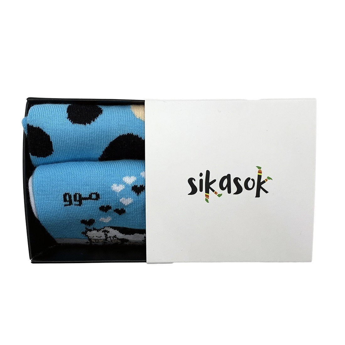 Sikasok Mama & Papa Cow Box (2 Pairs)