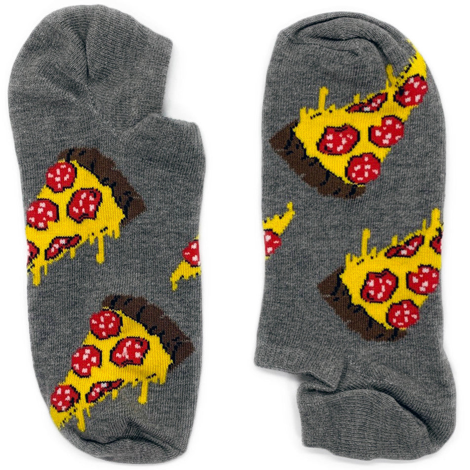 Large Pizza Print Short Grey (Women's)