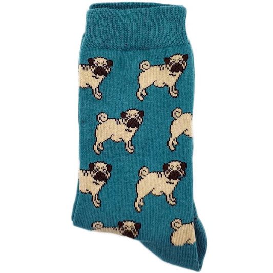 Blue Pugs Socks (Men)